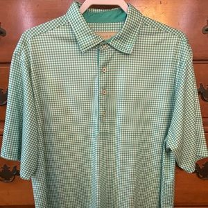 Donald Ross, Size Large, Green and White